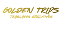 logo golden trips solo letras