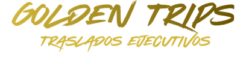 logo golden trips solo letras