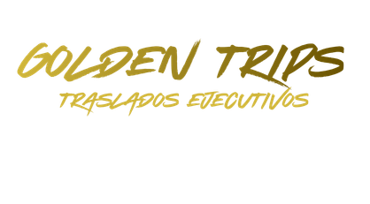 logo golden trips solo letras